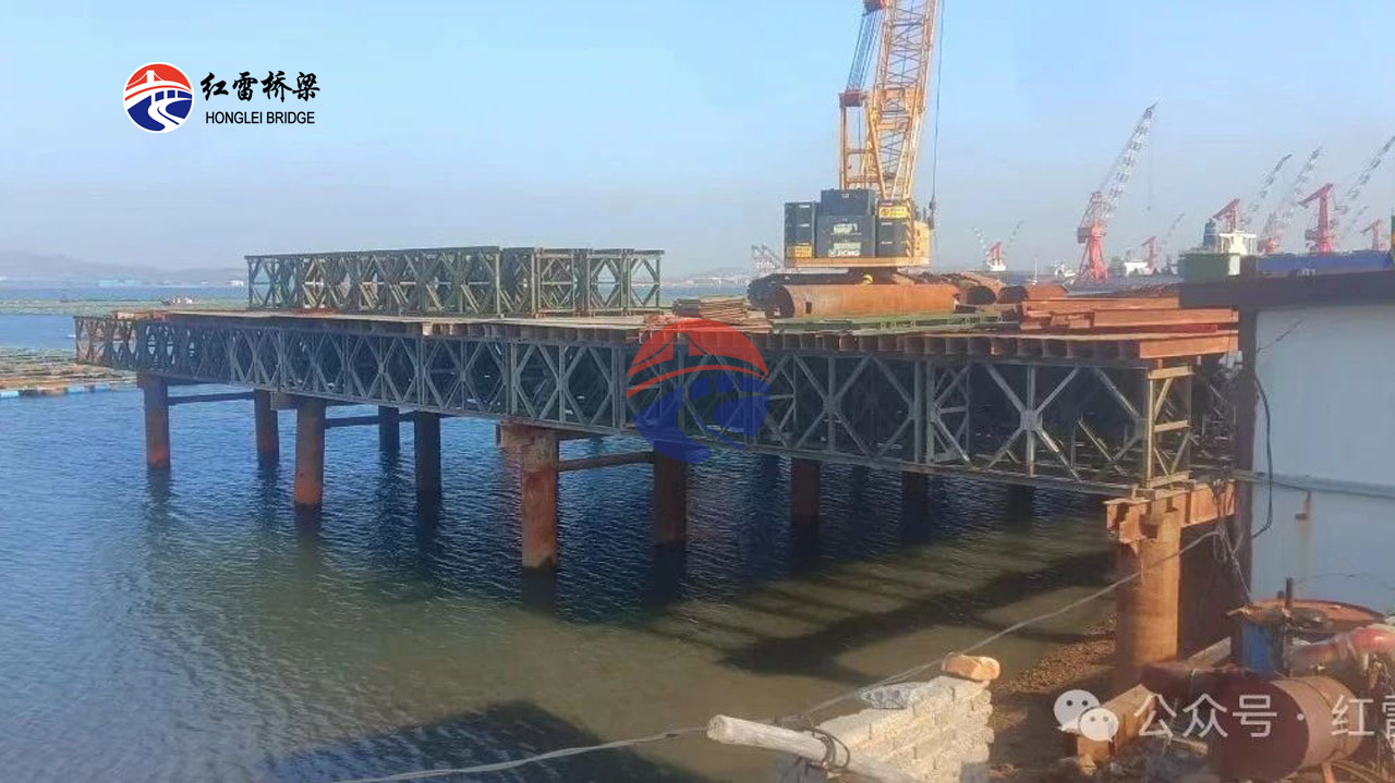 大连登台-铁营220kV线路新建工程钢平台